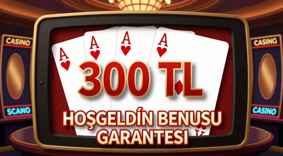 300 TL Hoşgeldin Bonusu Garantisi